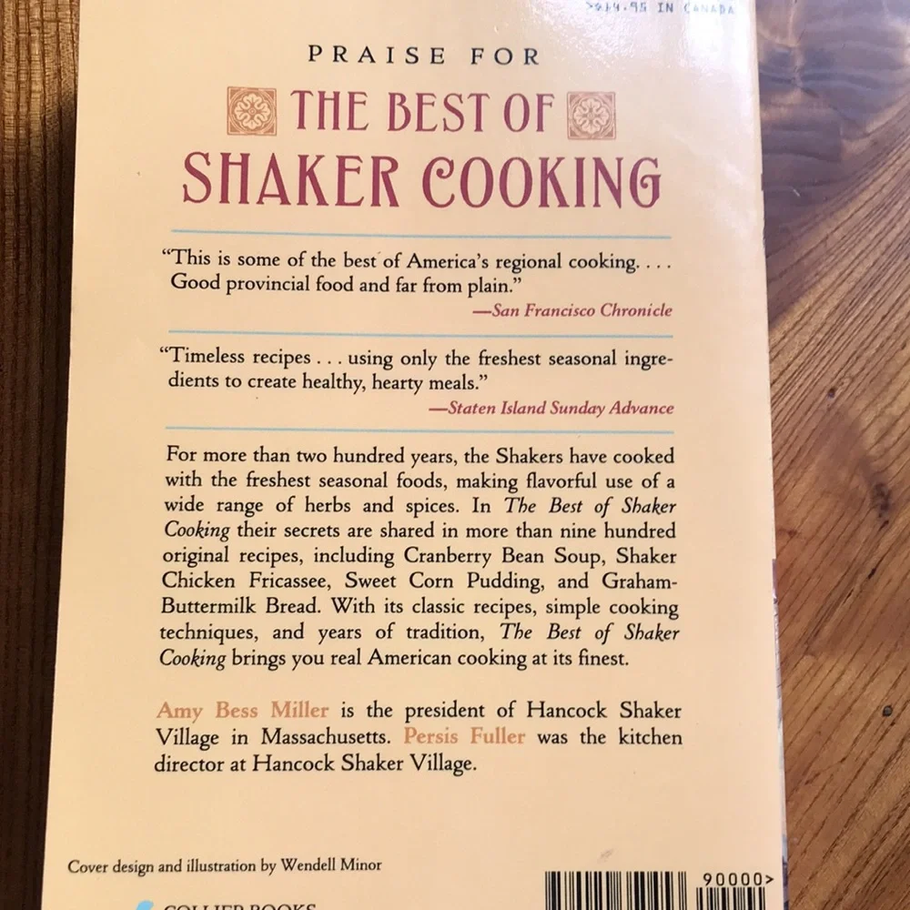 The Best of Shaker Cooking